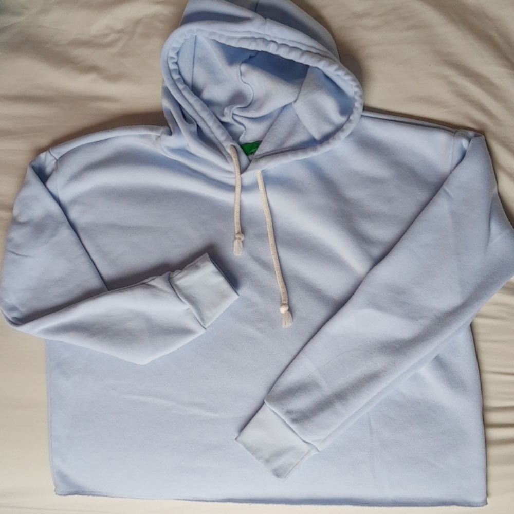 ✨ Soft Light Blue Hoodie ✨